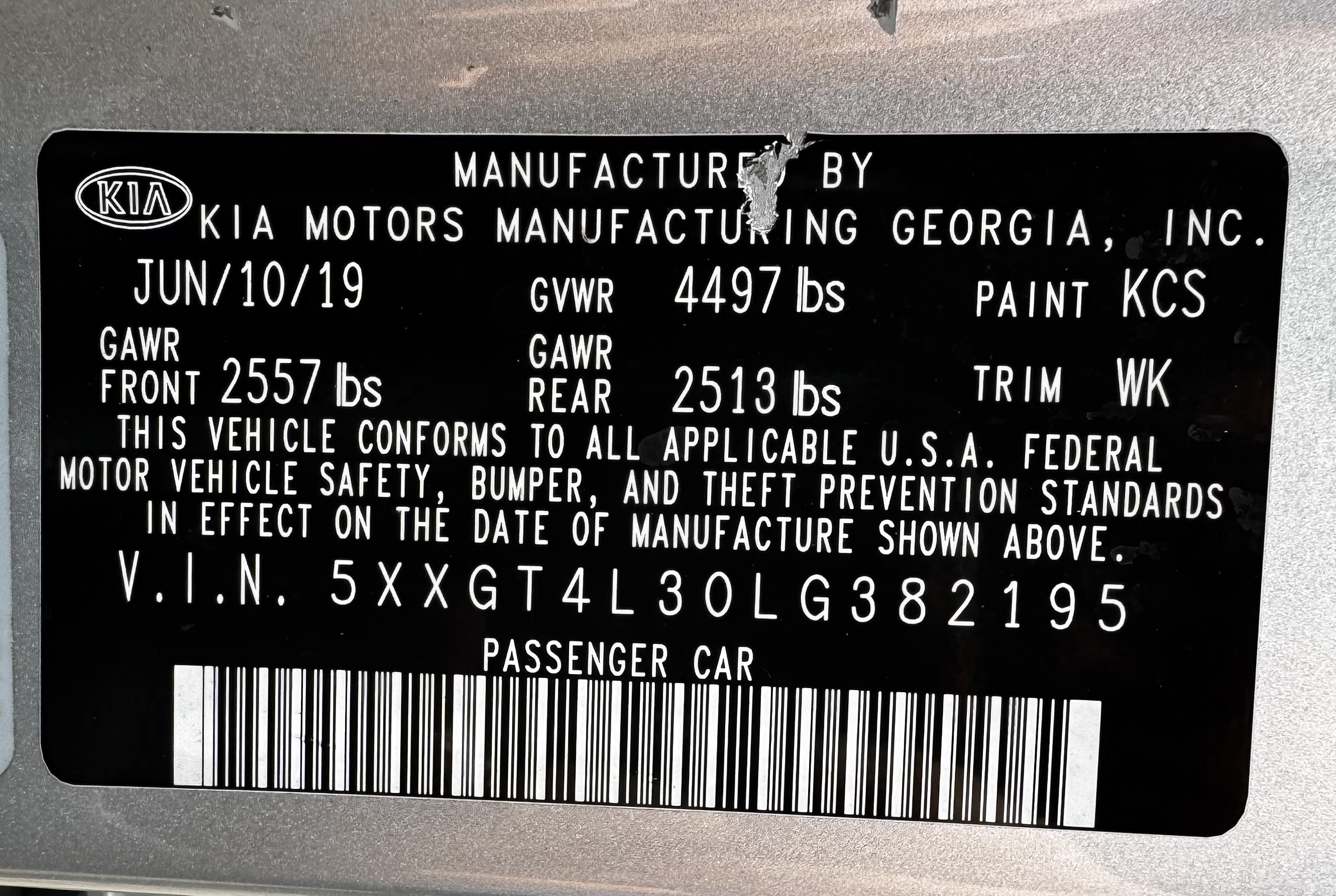 2020 Kia Optima LX - Photo 6