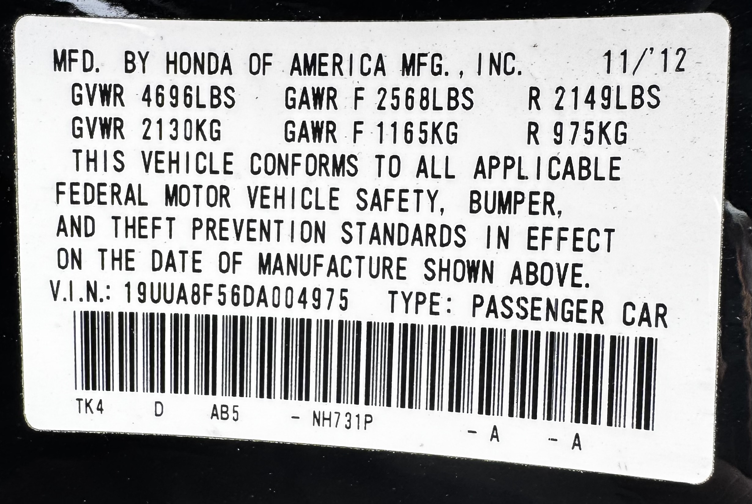 2013 Acura TL Technology Package - Photo 8