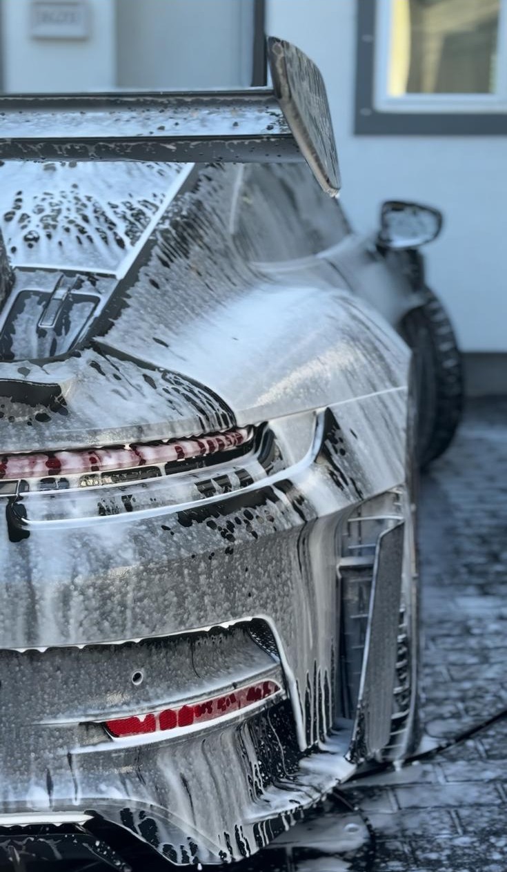 Exterior car detailing service by 45 Detailing restoring shine and gloss