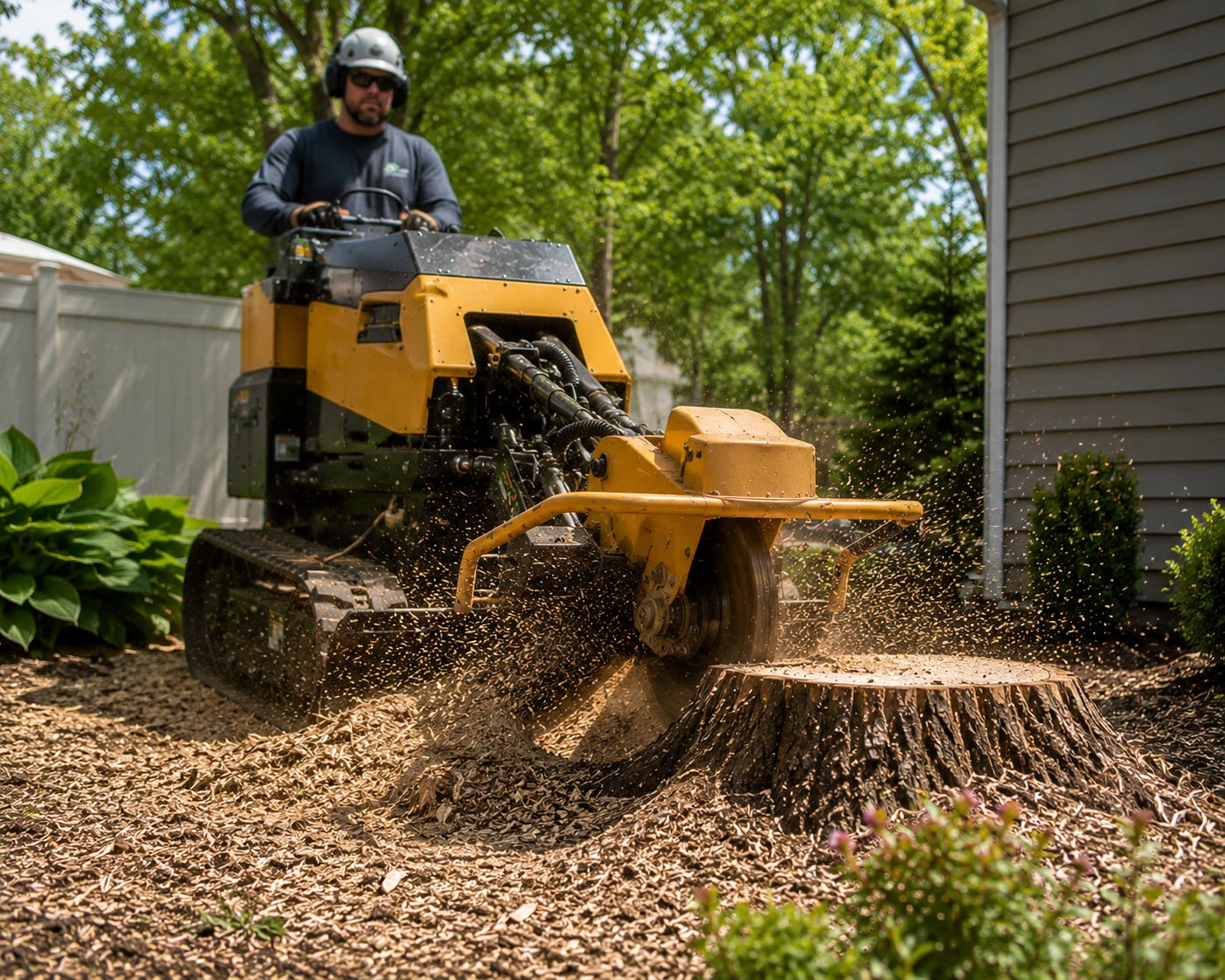 Same-Day Stump Grinding