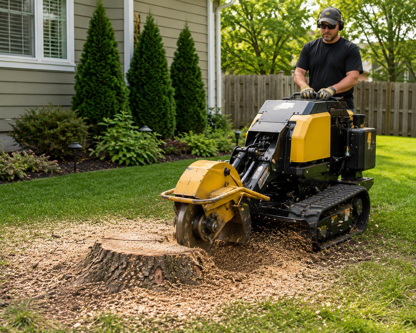 Residential Stump Grinding