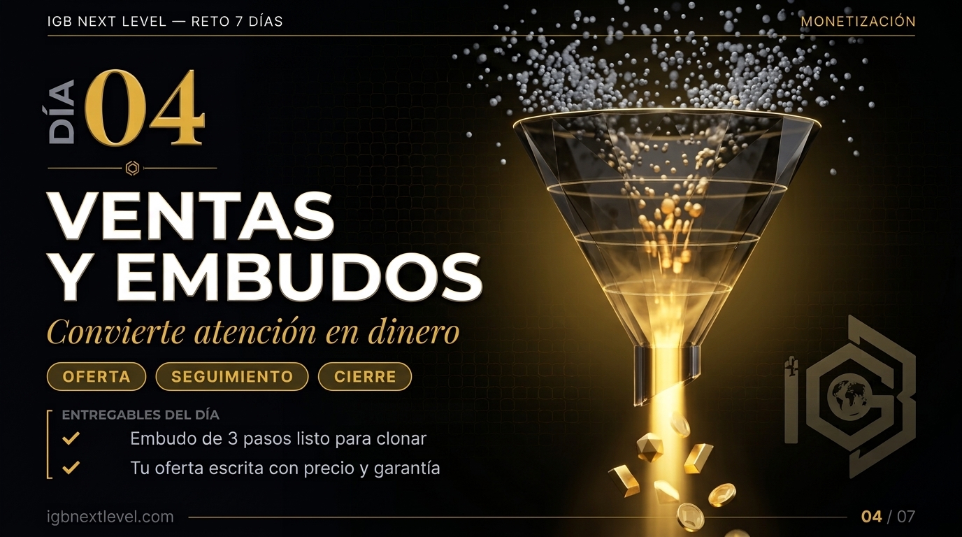 Día 4 · Ventas y Embudos