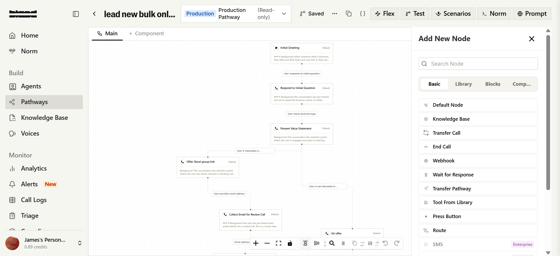 AI outbound calling and lead engagement automation