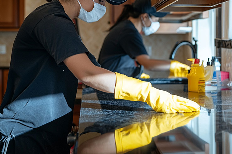 Deep cleaning