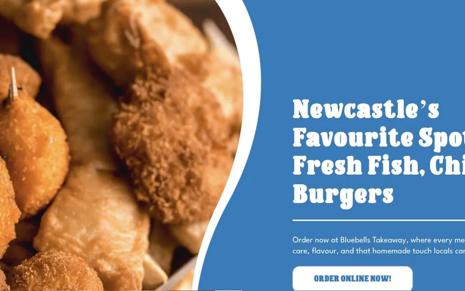Booking website built for Blue Bells Takeaway
