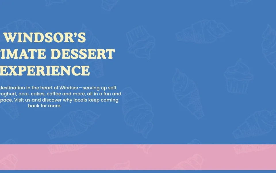 Booking website built for Delicious Desserts