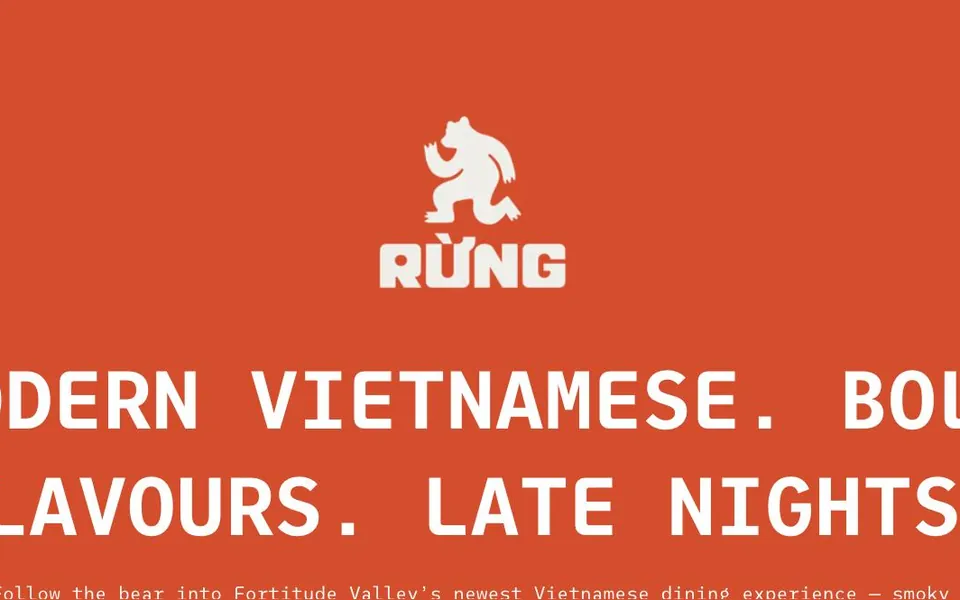 Booking website built for Rừng
