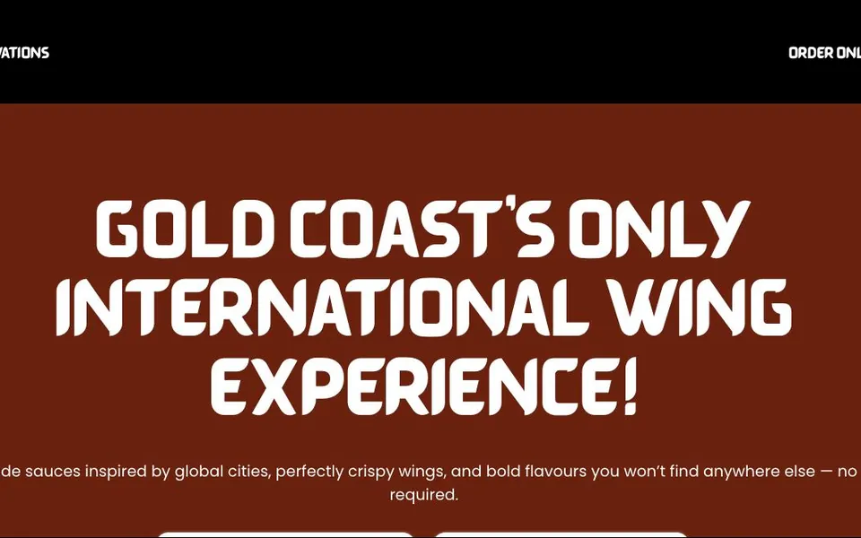 Booking website built for Cycho&rsquo;s Buffalo Wings