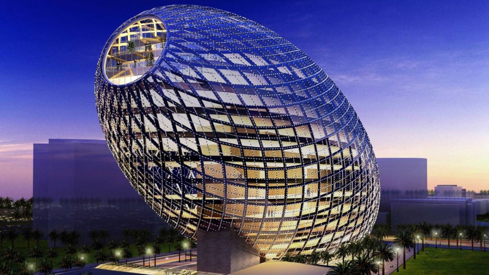 Architectural icon representing Indian BPO hub