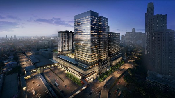 Architectural icon representing Philippines BPO hub