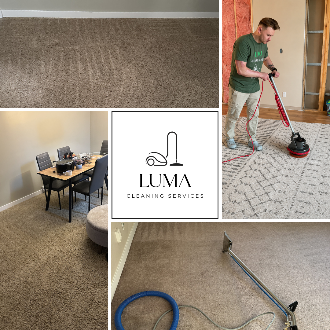Luma Cleaning Services professional cleaning team and completed projects