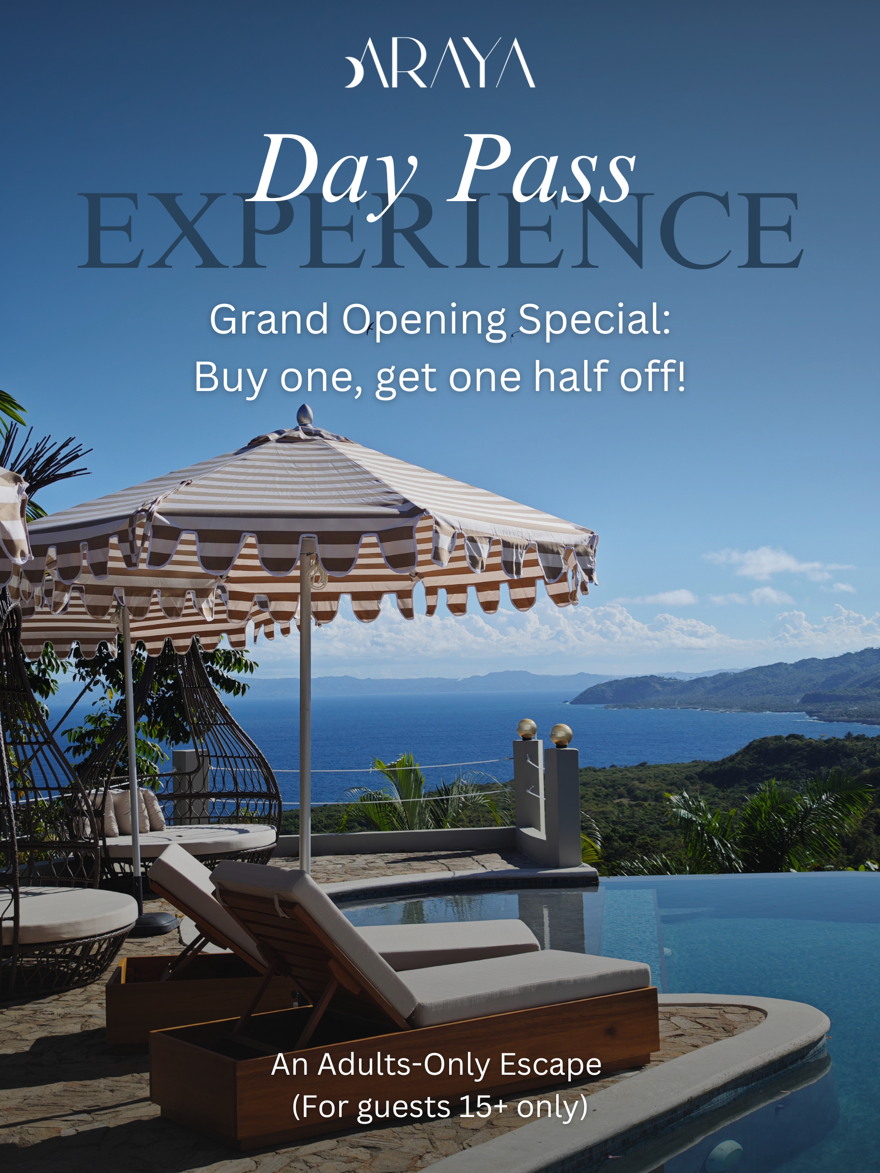 Araya Resort - Day Pass Tickets