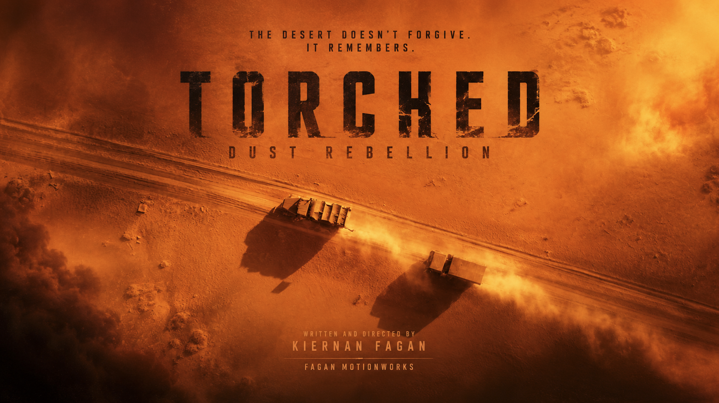 Torched: Dust Rebellion key art