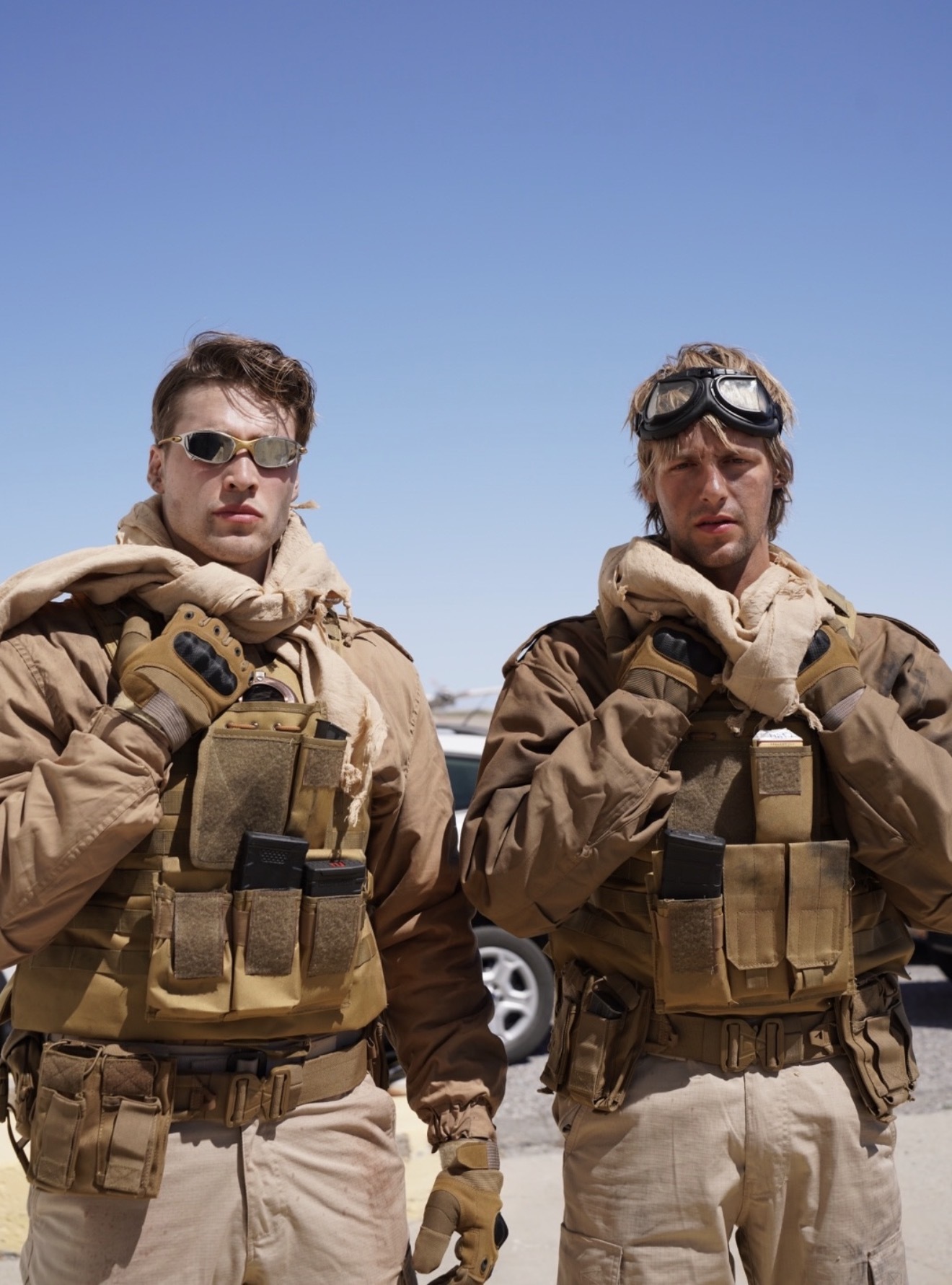Torched — production still