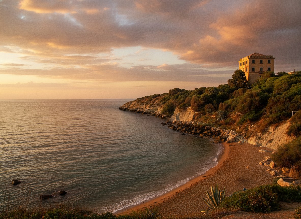 Spiaggia di Crotone sul mare Ionio