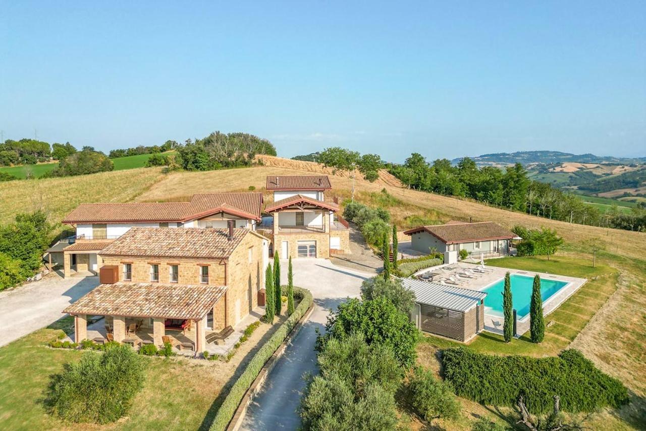 Casa Nuces - la proprieta' dall'alto