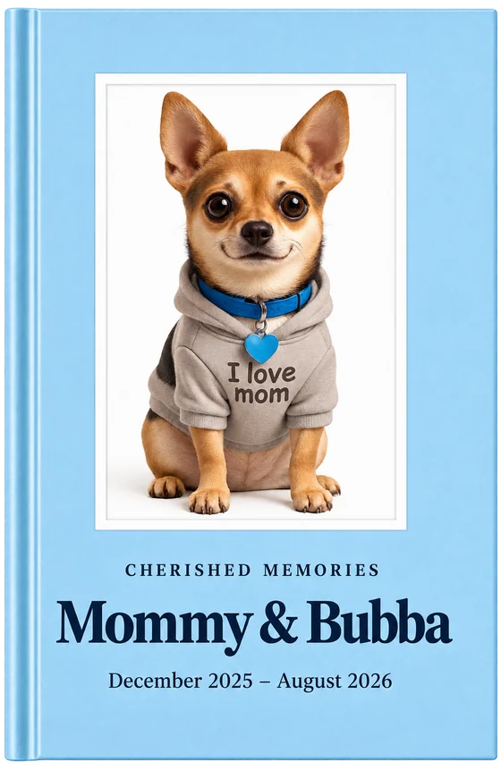 Mommy & Bubba keepsake book