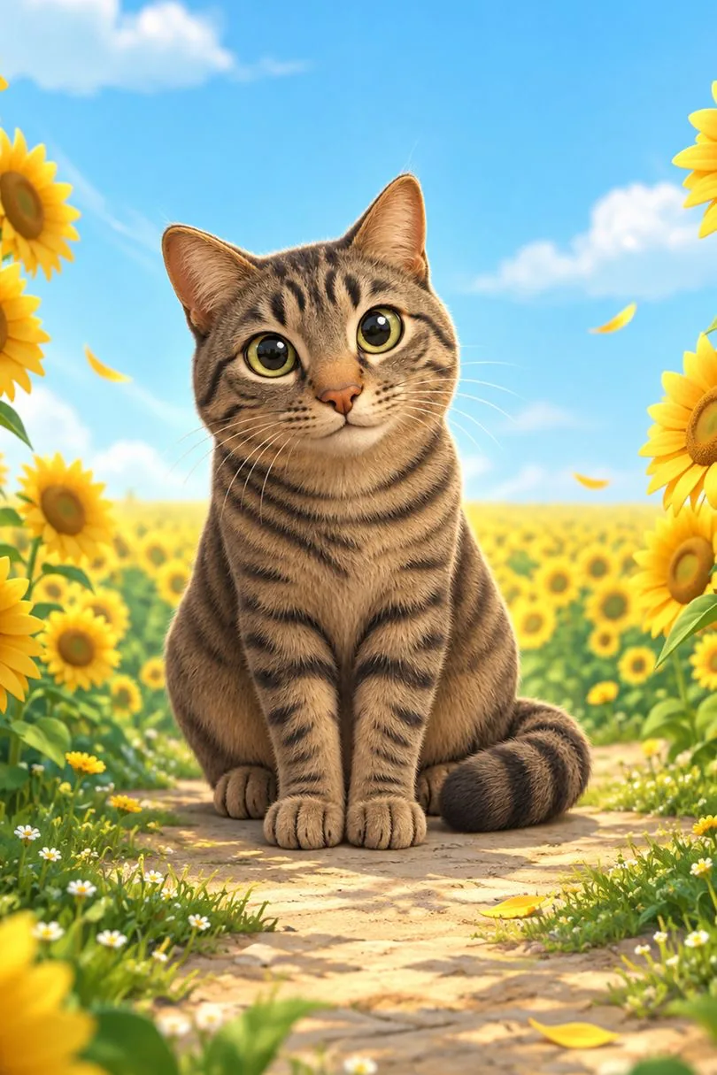 A pet’s animated twin, ready to chat or talk