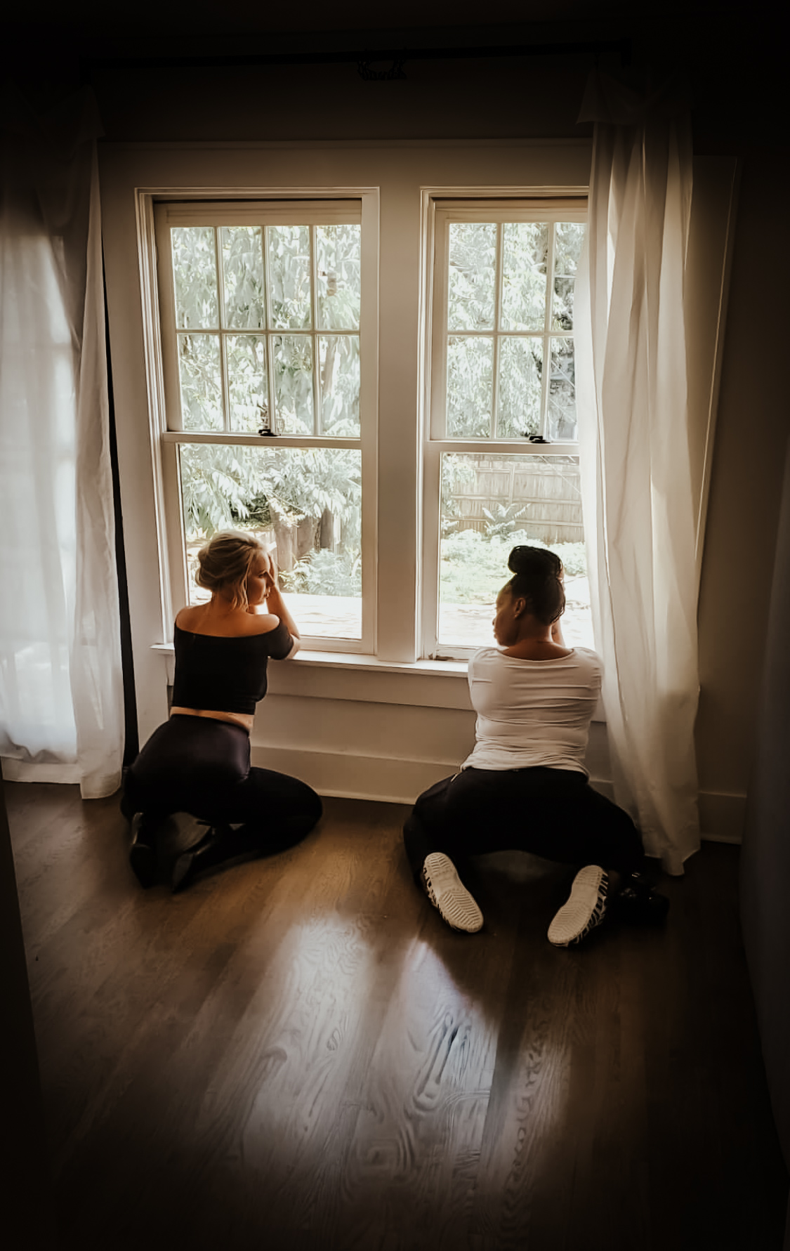 Fully guided boudoir posing with Catherine Cooper