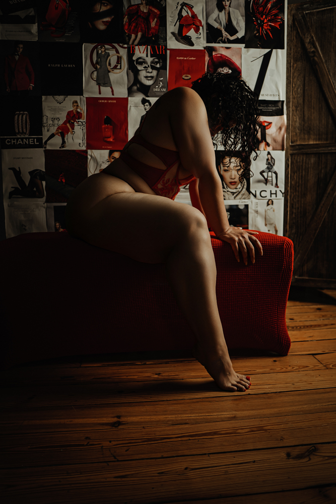 Boudoir photo, Dallas studio