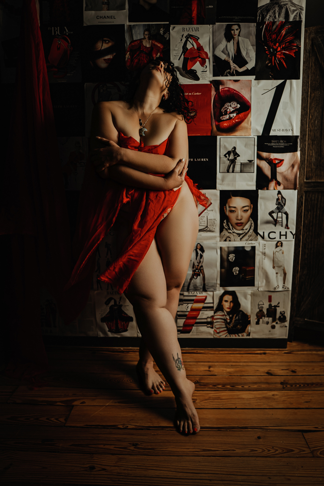 Boudoir photo, Dallas studio