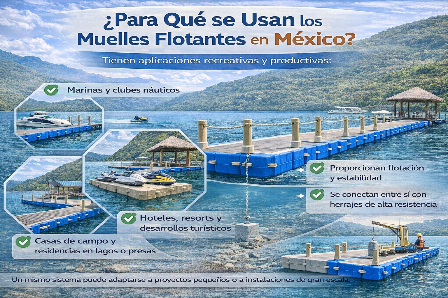 muelle flotante