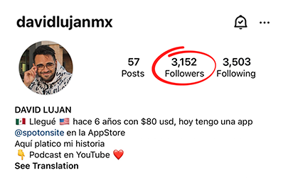 Perfil antes