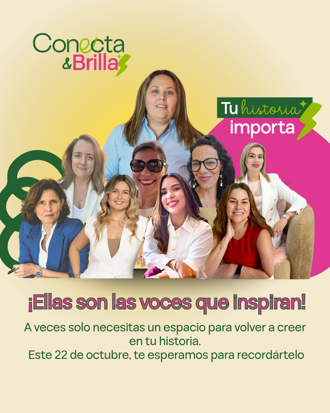 conecta y brilla evento aniversario de Conecta