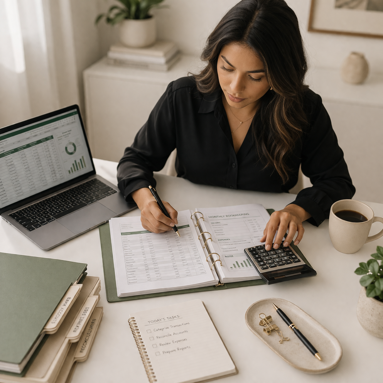 Professional bookkeeping support