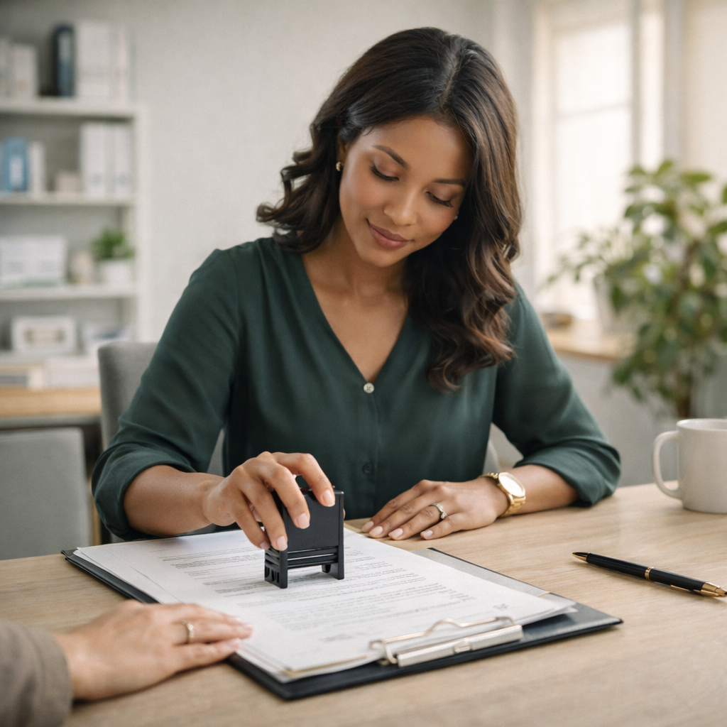 Professional notary support