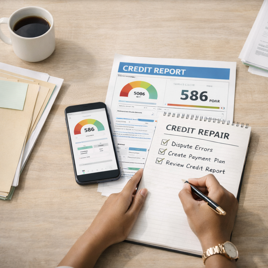 Credit repair support