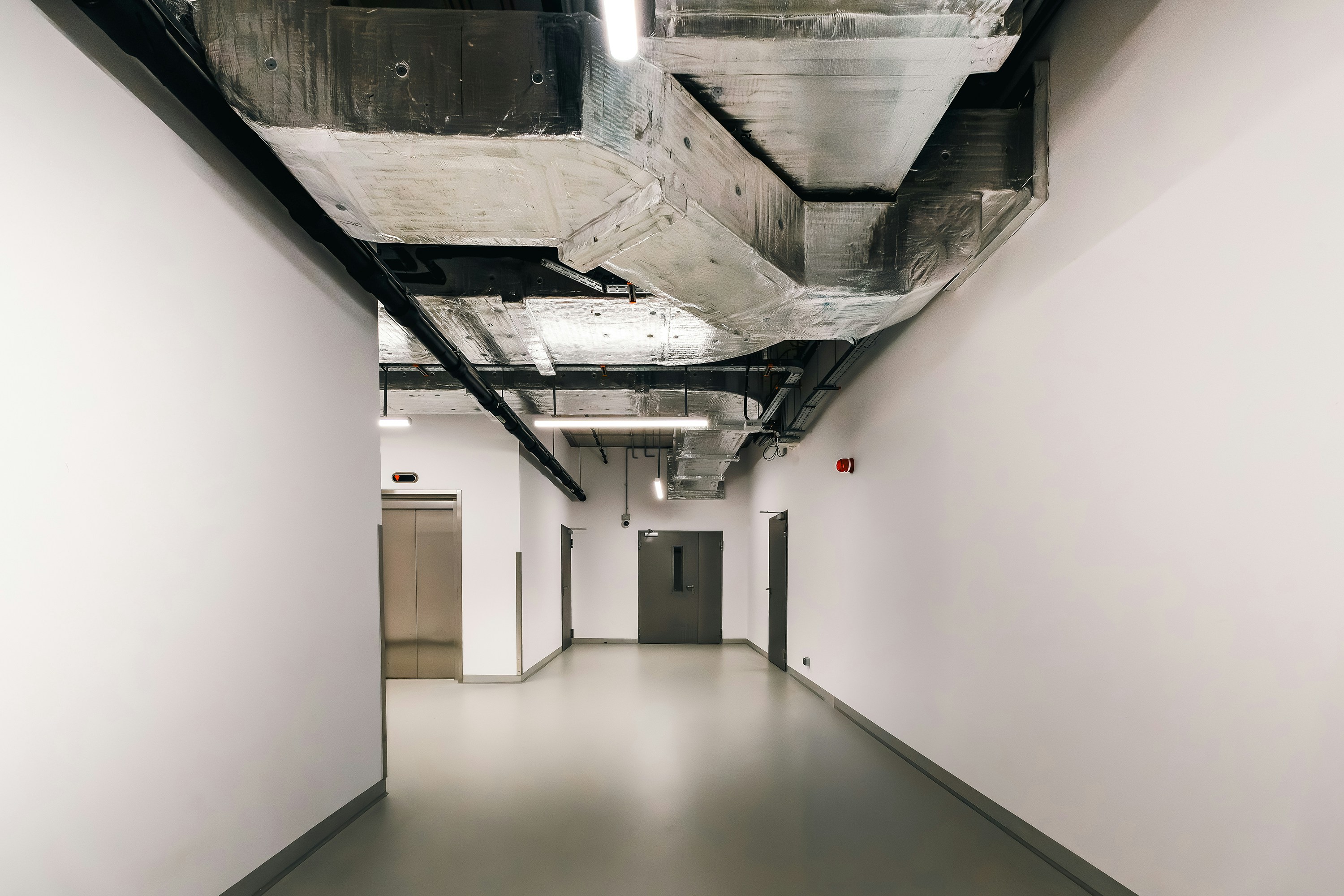Fire protection pipework installation