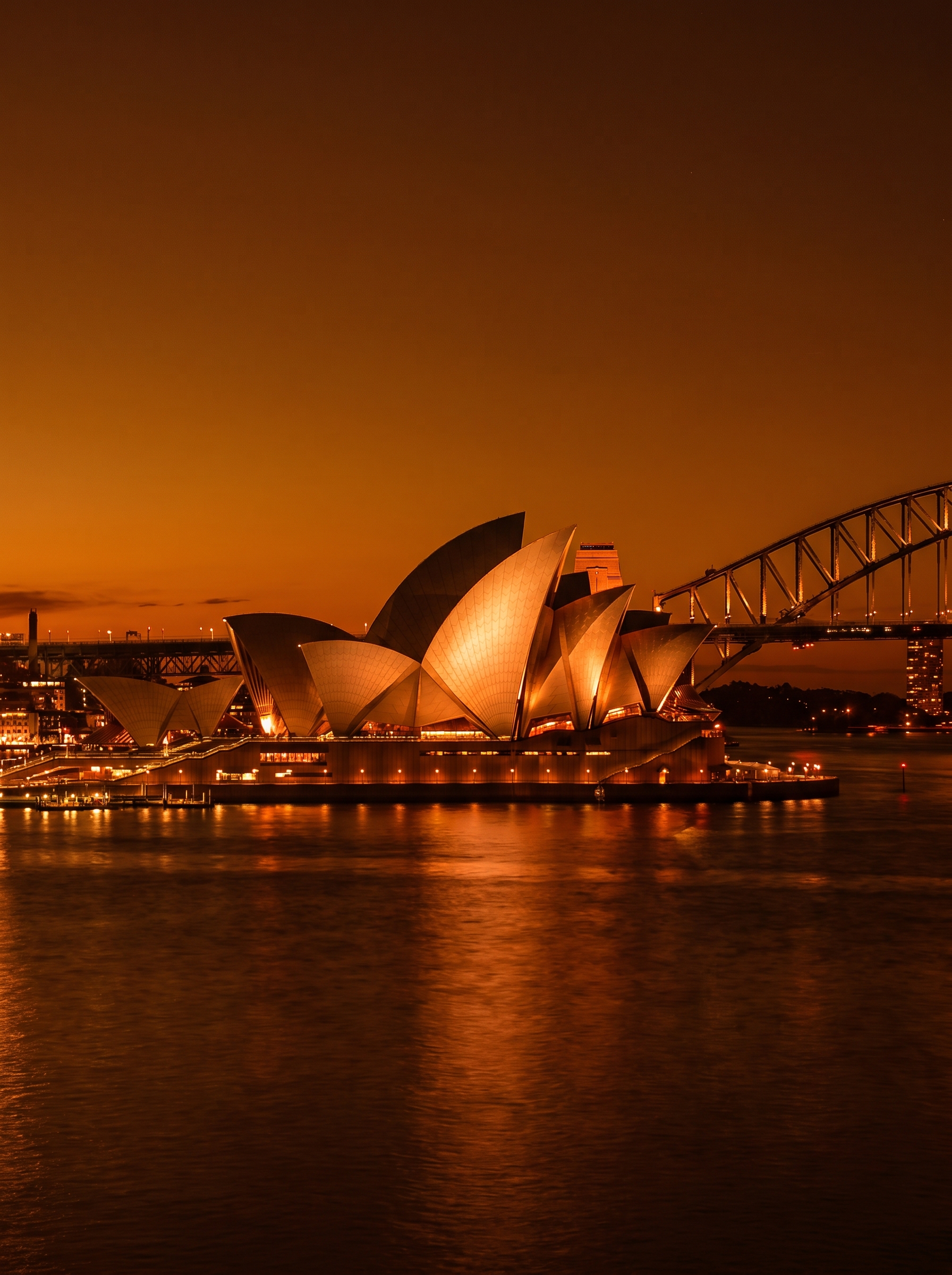 Sydney Opera House at night Australia