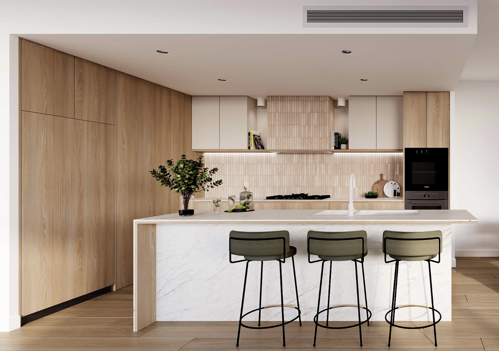 St Kilda apartment living photo 5
