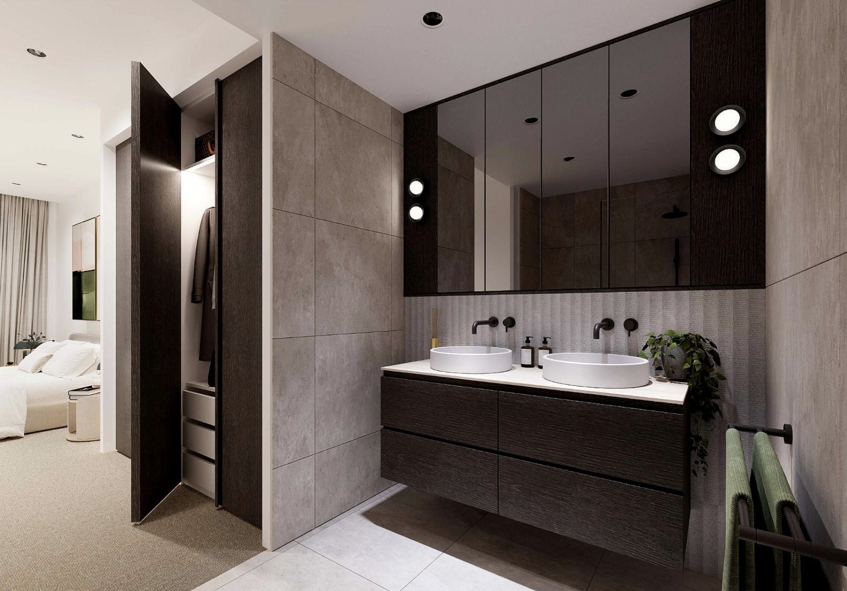 St Kilda apartment living photo 8