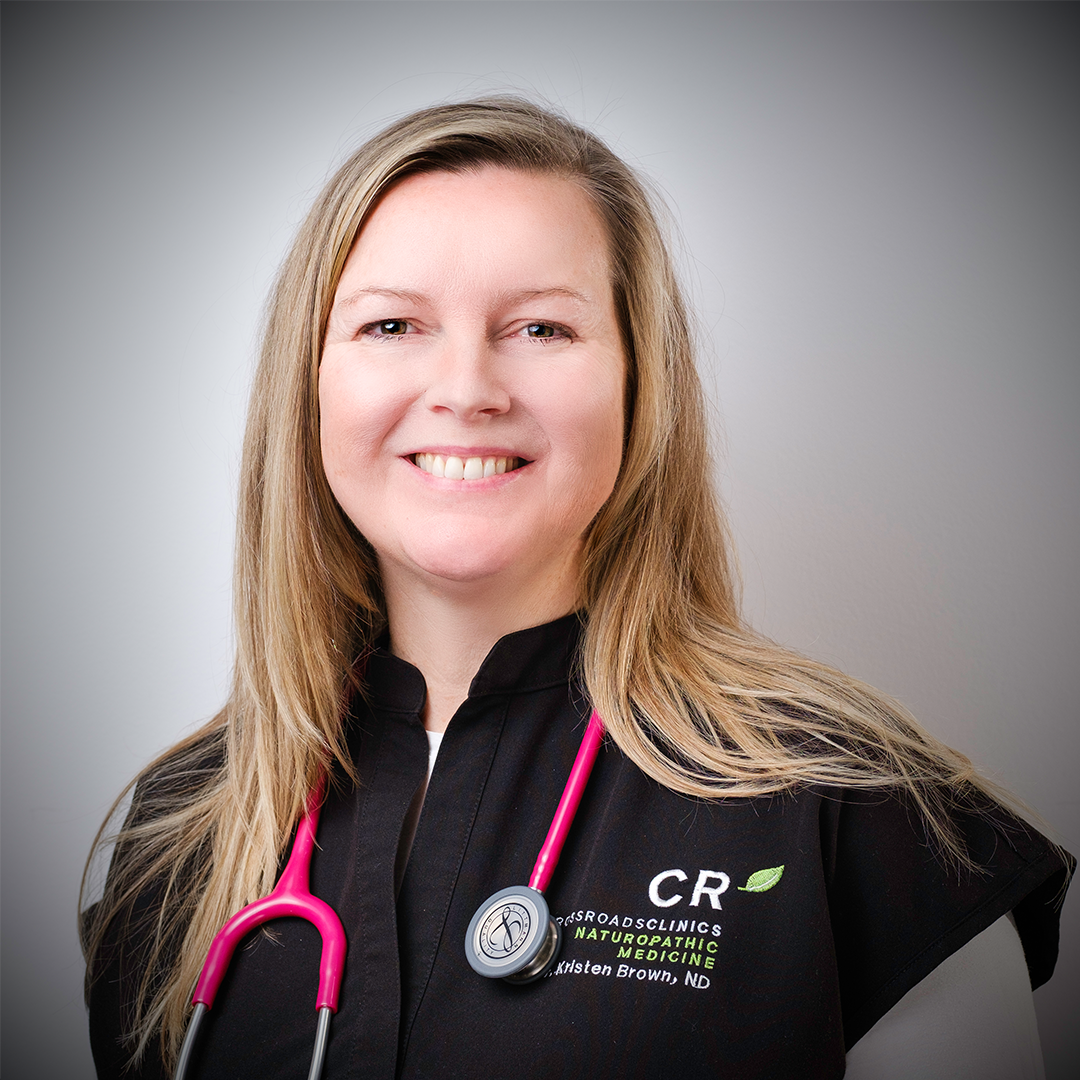 Portrait of Dr. Kristen Brown, ND.