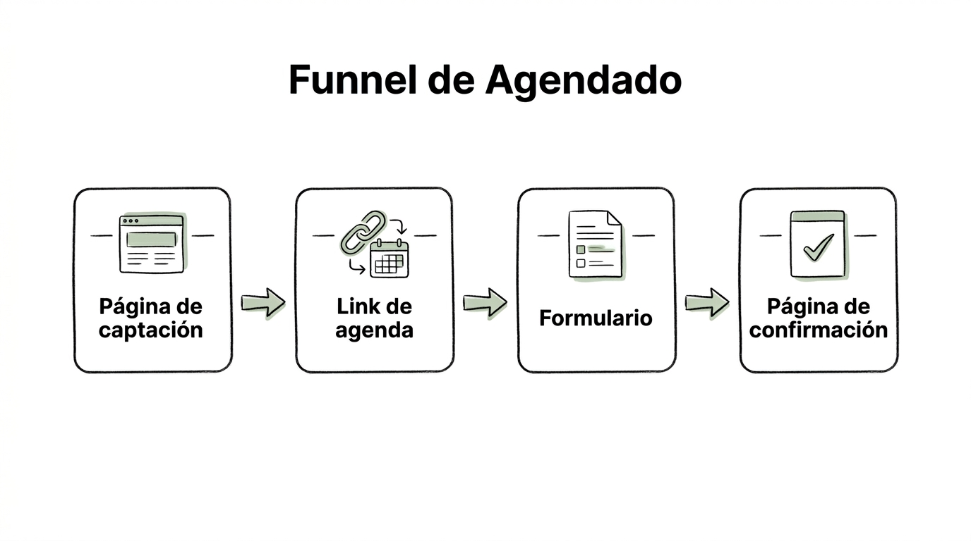 funnel de agendado