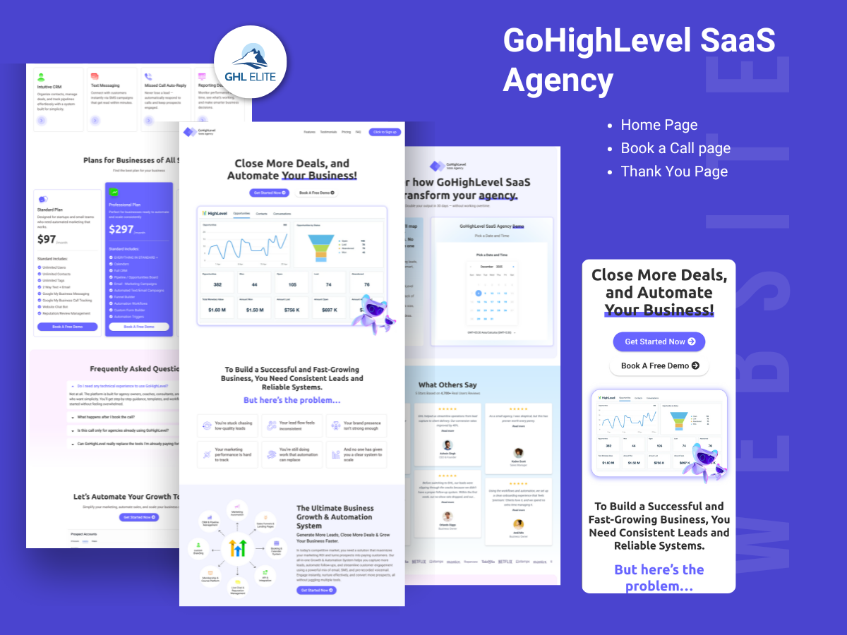 GoHighLevel SaaS Agency