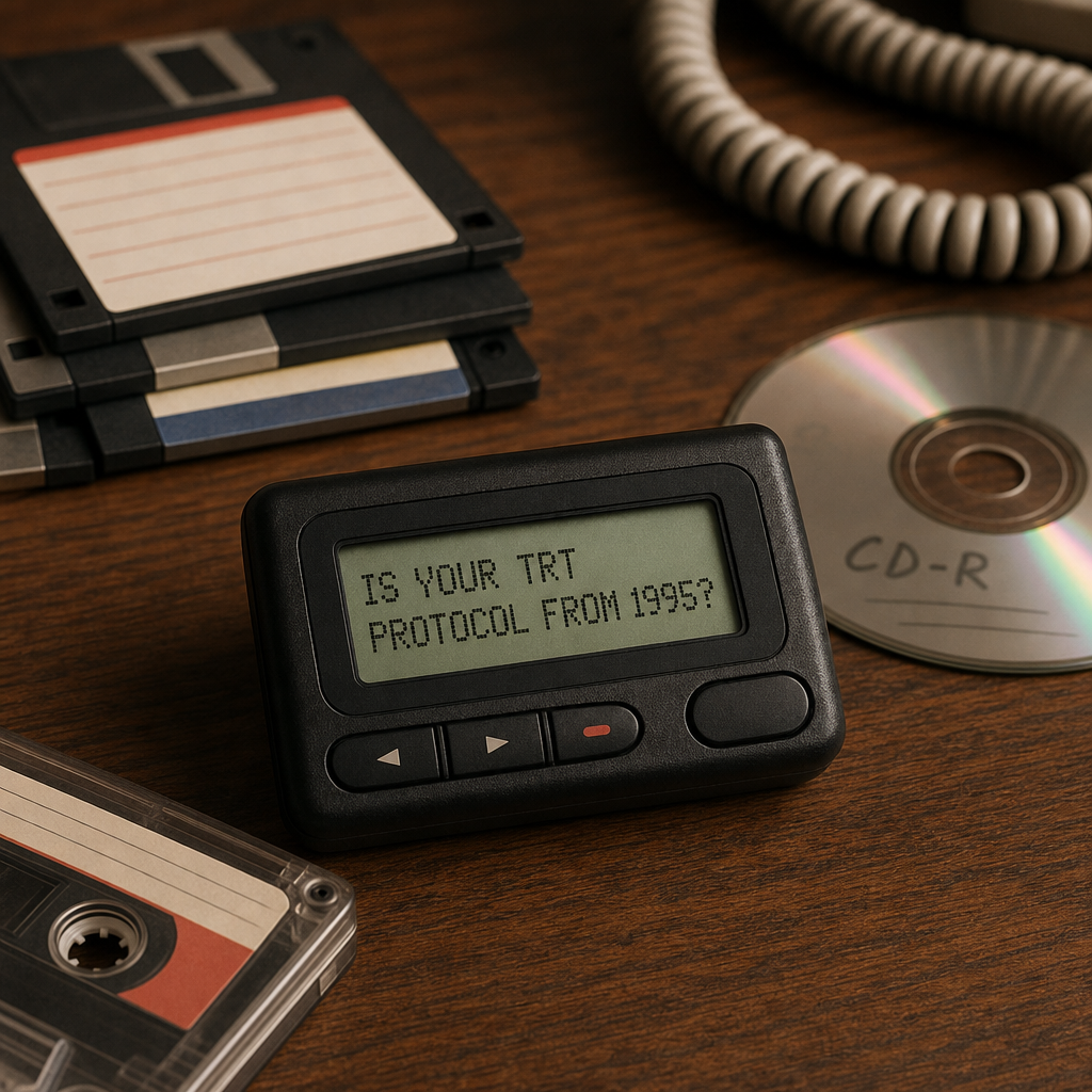 1995 pager: Is your TRT protocol from 1995?