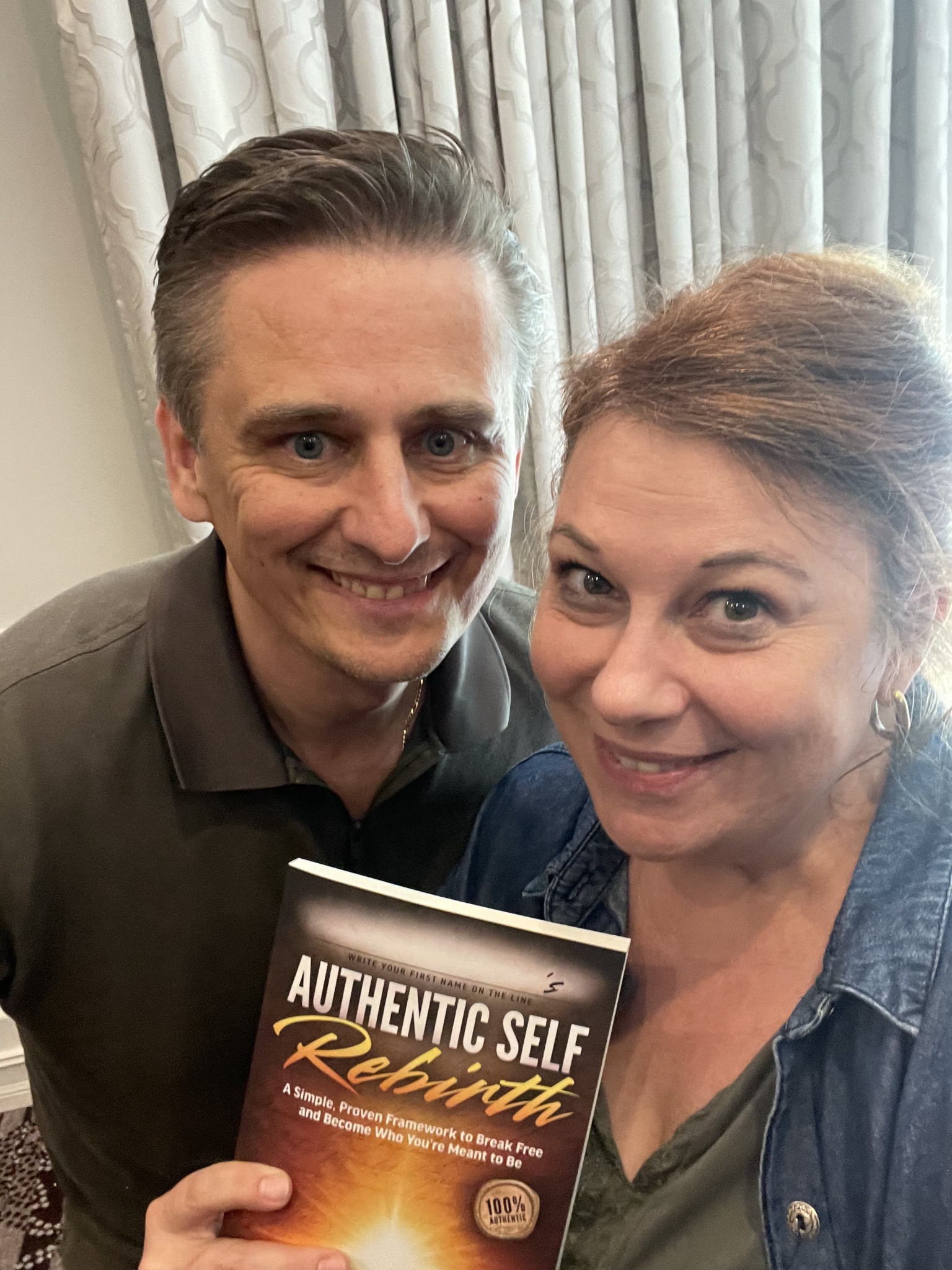 Reader with Authentic Self Rebirth
