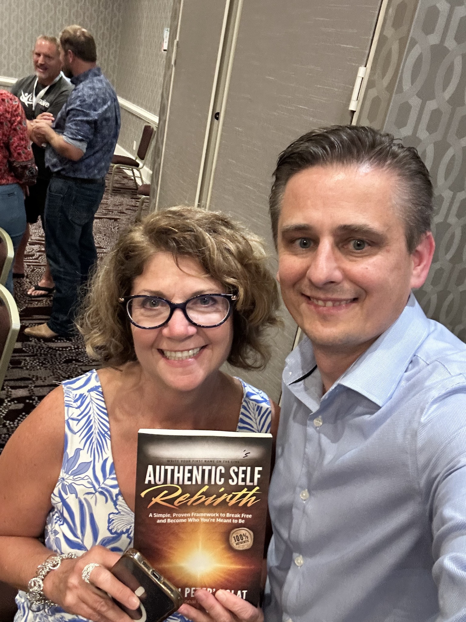 Reader with Authentic Self Rebirth