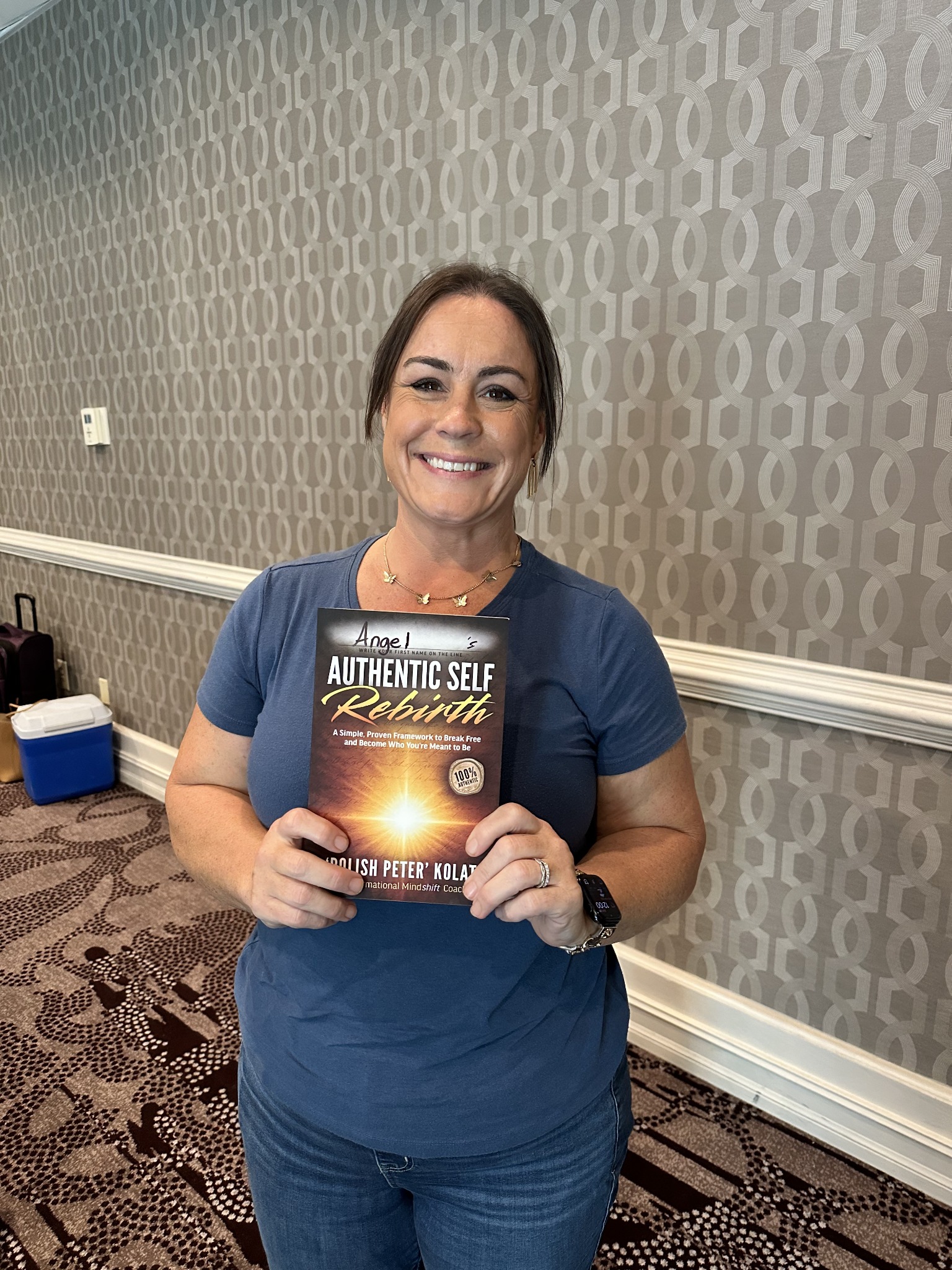 Reader with Authentic Self Rebirth