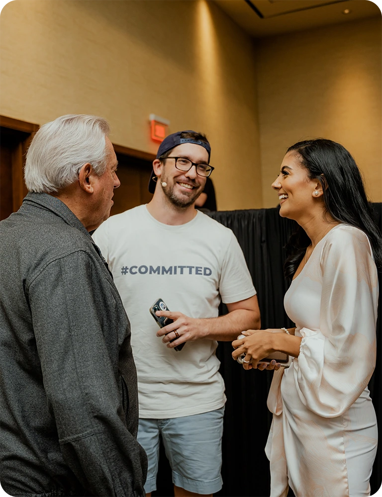 JC Hite, Karen Hite and John Maxwell at the Scale With Stability Summit
