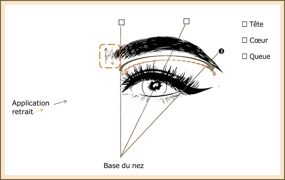 L'épilation des sourcils