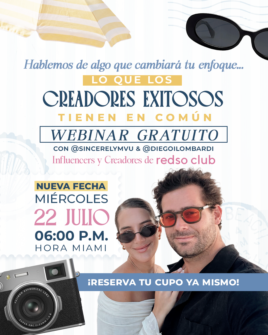 Taller Gratuito: Vision Board con @sincerelymvu y @bykatherineperez. Domingo 14 de Enero 12:00 PM. Comencemos el 2024 visualizando y planificando nuestras metas.