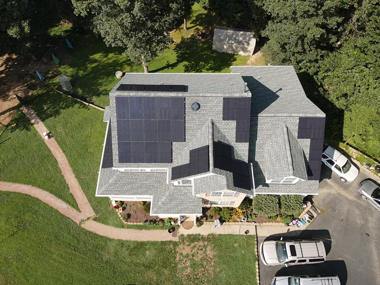 Client-provided residential solar installation