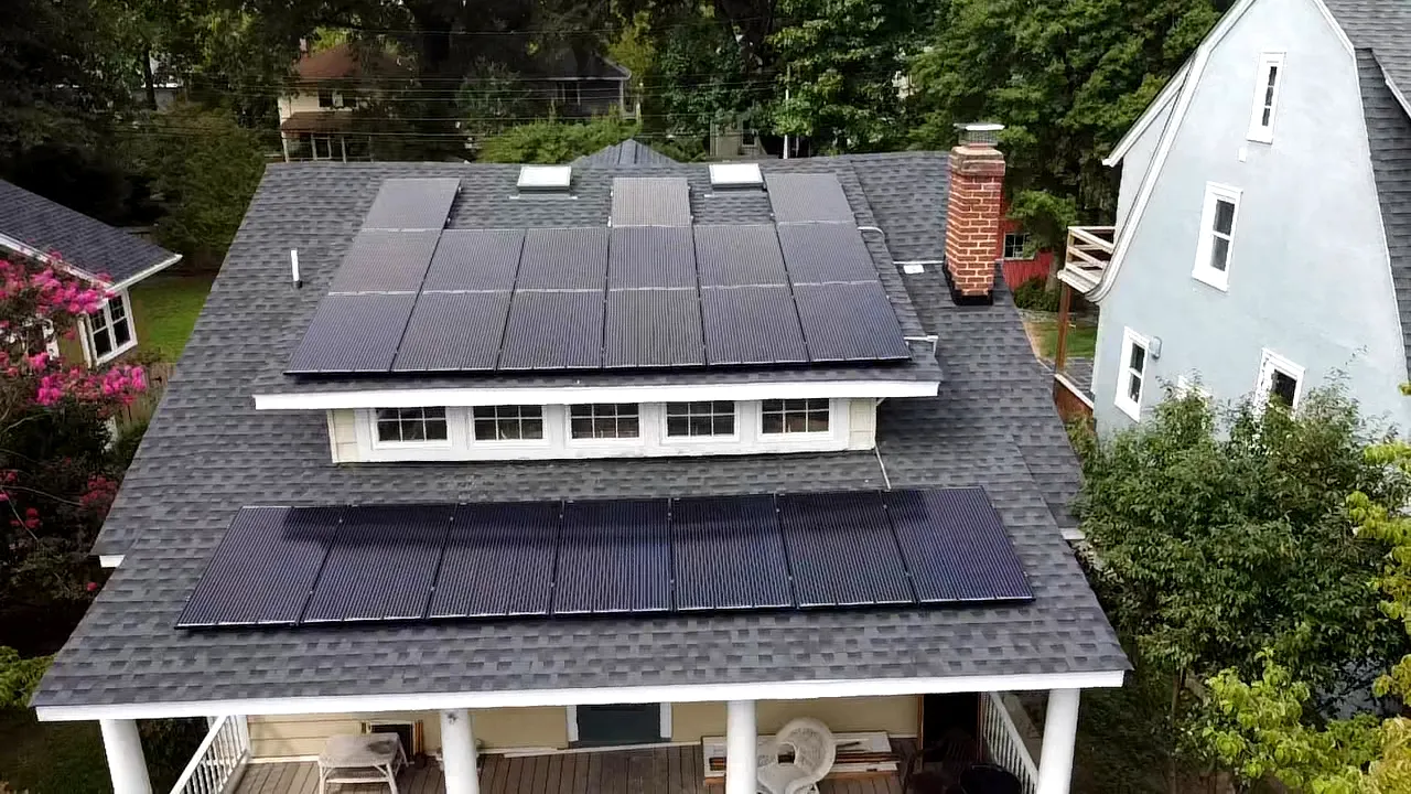 Client-provided residential solar project
