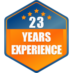 Years of experience badge