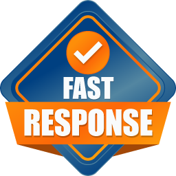 Fast and reliable service medal