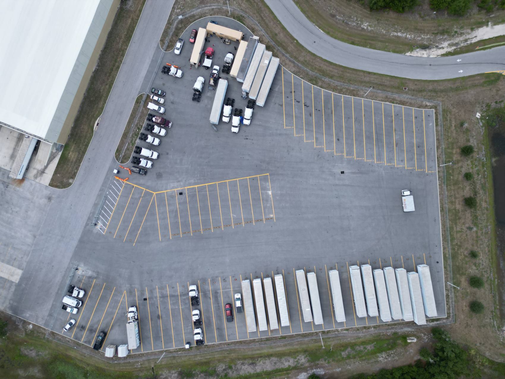 Logistics yard